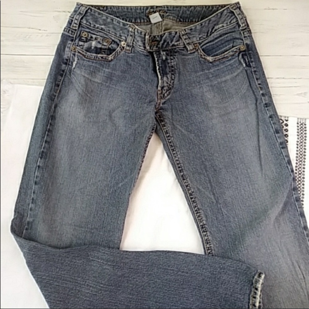 Silver jeans